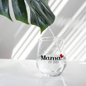 Mama 2020 Wine Glass